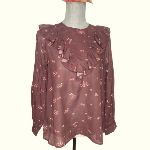 Warm
Floral Print Bateau Neckline Blouse
Size: L - Picture 2 of 15